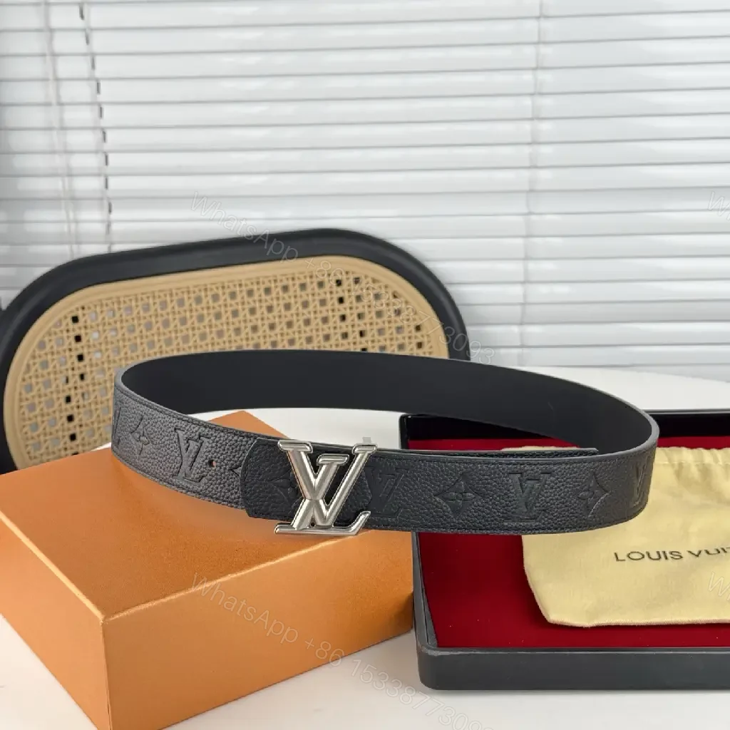 View 4 of Timeless Leather Belt - Full-Grain, Signature Buckle, Luxe Style