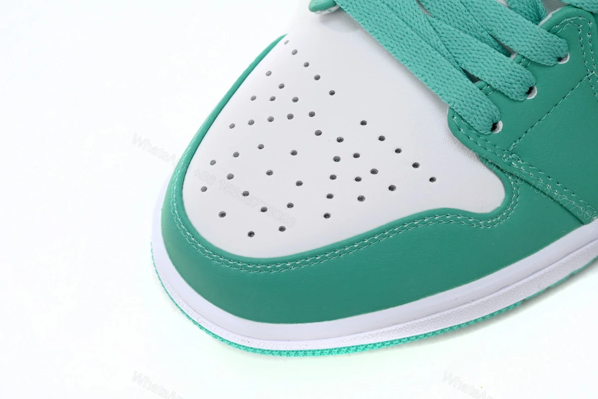 View 6 of Air Jordan aj1 Low Vintage White Green DC0774-132