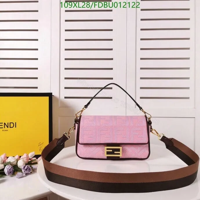 View 3 of Fendi Knockoff Baguette Bag in Premium Canvas BG41895