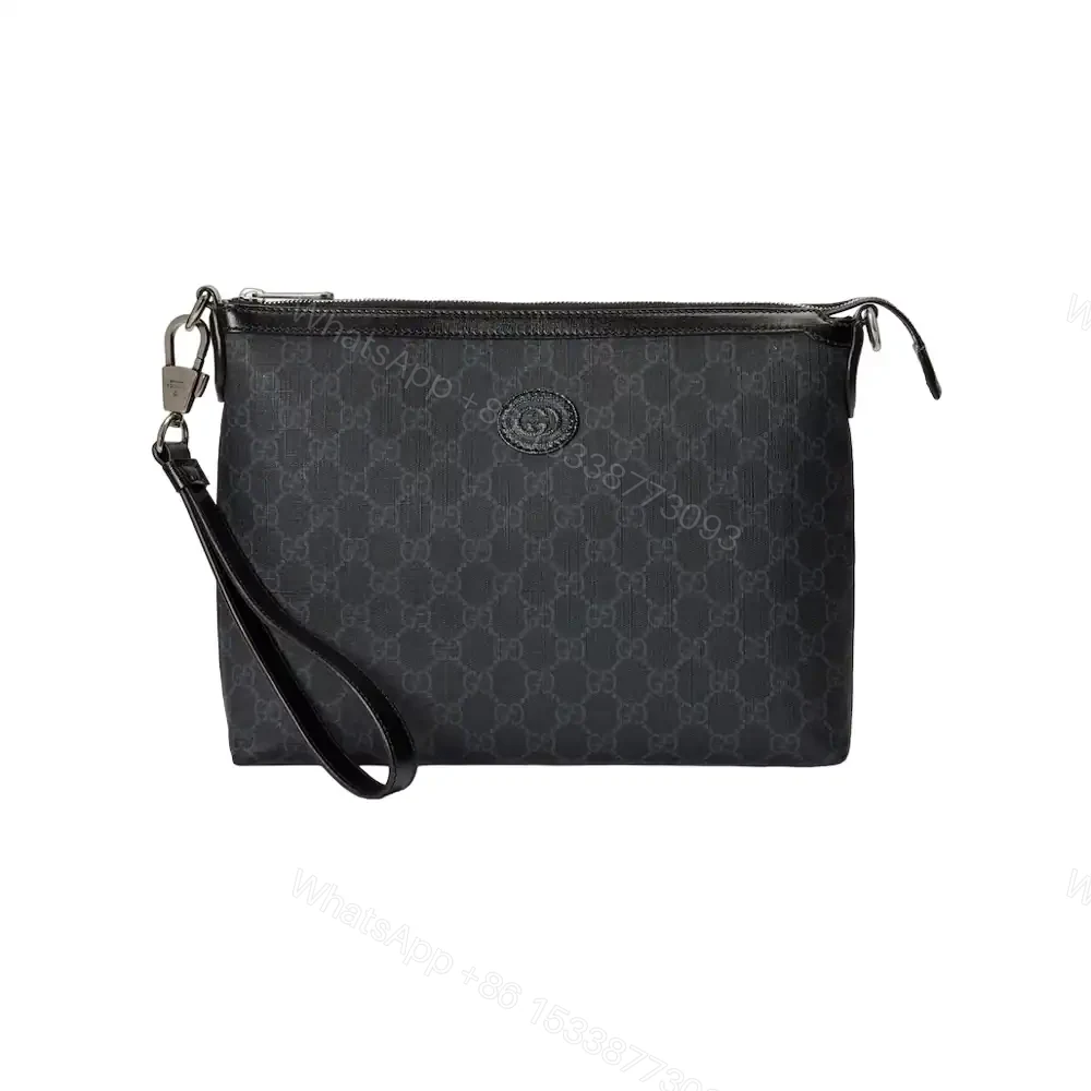 MESSENGER BAG WITH INTERLOCKING G – GBC063 — view 1