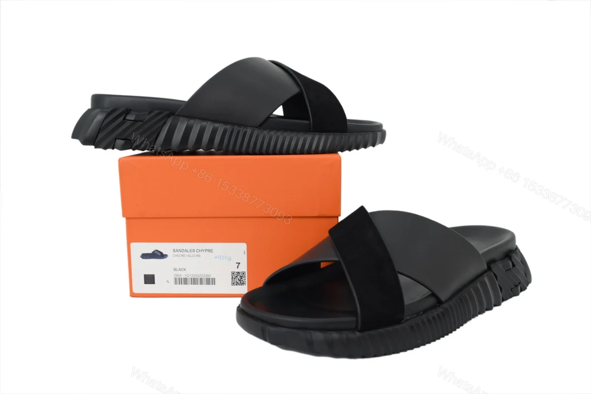 View 7 of HERMES Infra Sandals Black