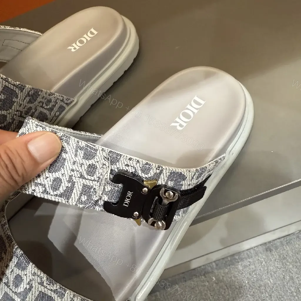 View 7 of Monogram Comfort Sandals: Subtle Luxe, All-Day Comfort Slip-ons
