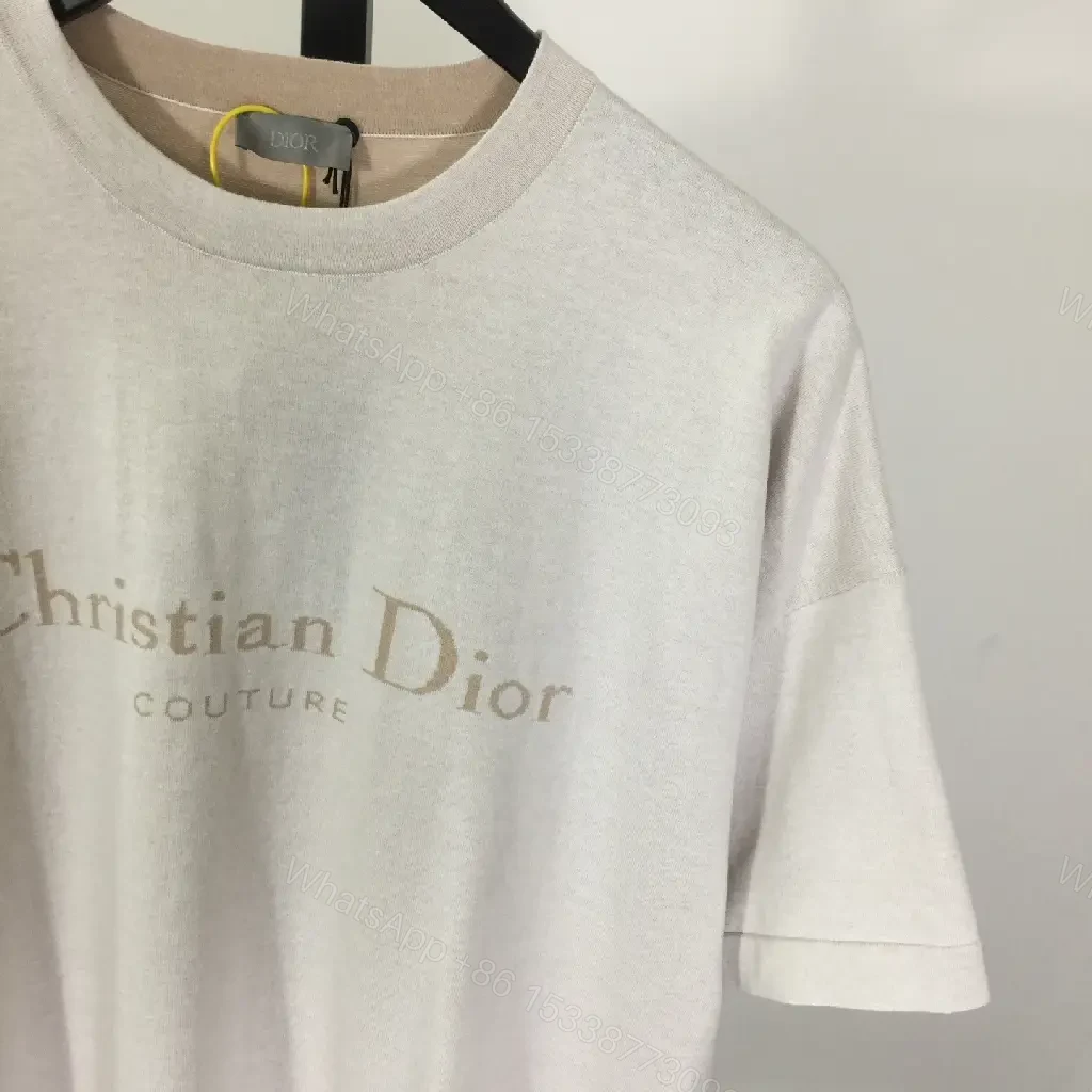 View 2 of Softweight Couture Tee with Crest – Elevated Casual Essential