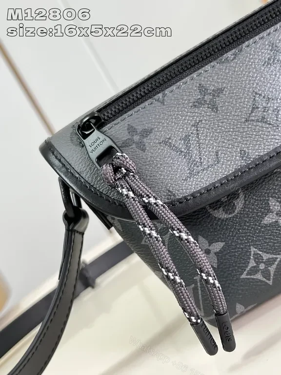 View 3 of Compact LV Motif Crossbody Bag â€” Everyday Luxury