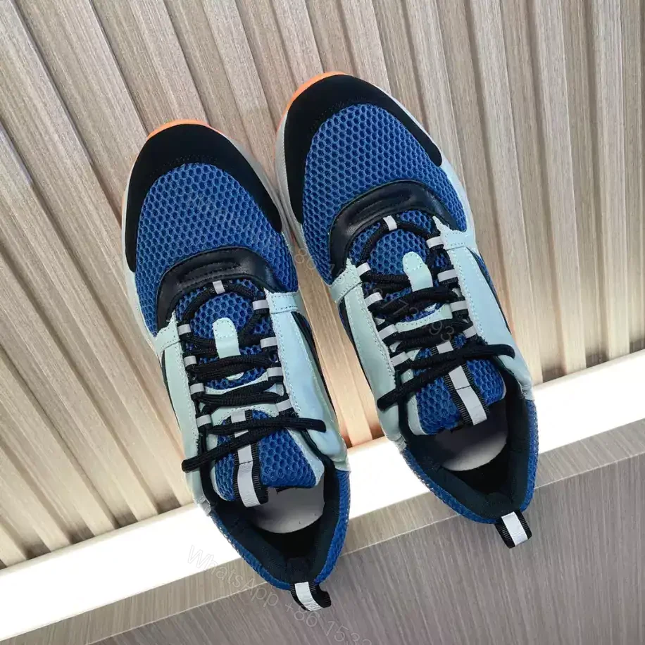 View 9 of B22 SNEAKER TECHNICAL MESH WITH AND CALFSKIN – CD127