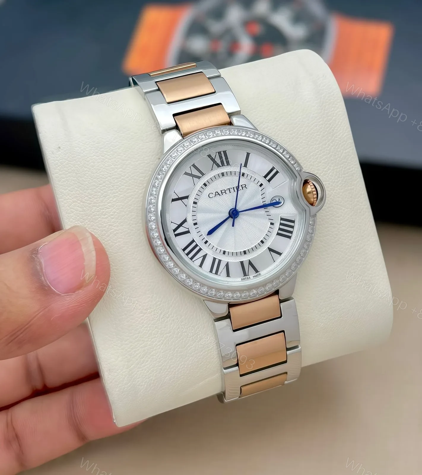 Cartier Two-tone (Silver & Rose Gold) — view 2