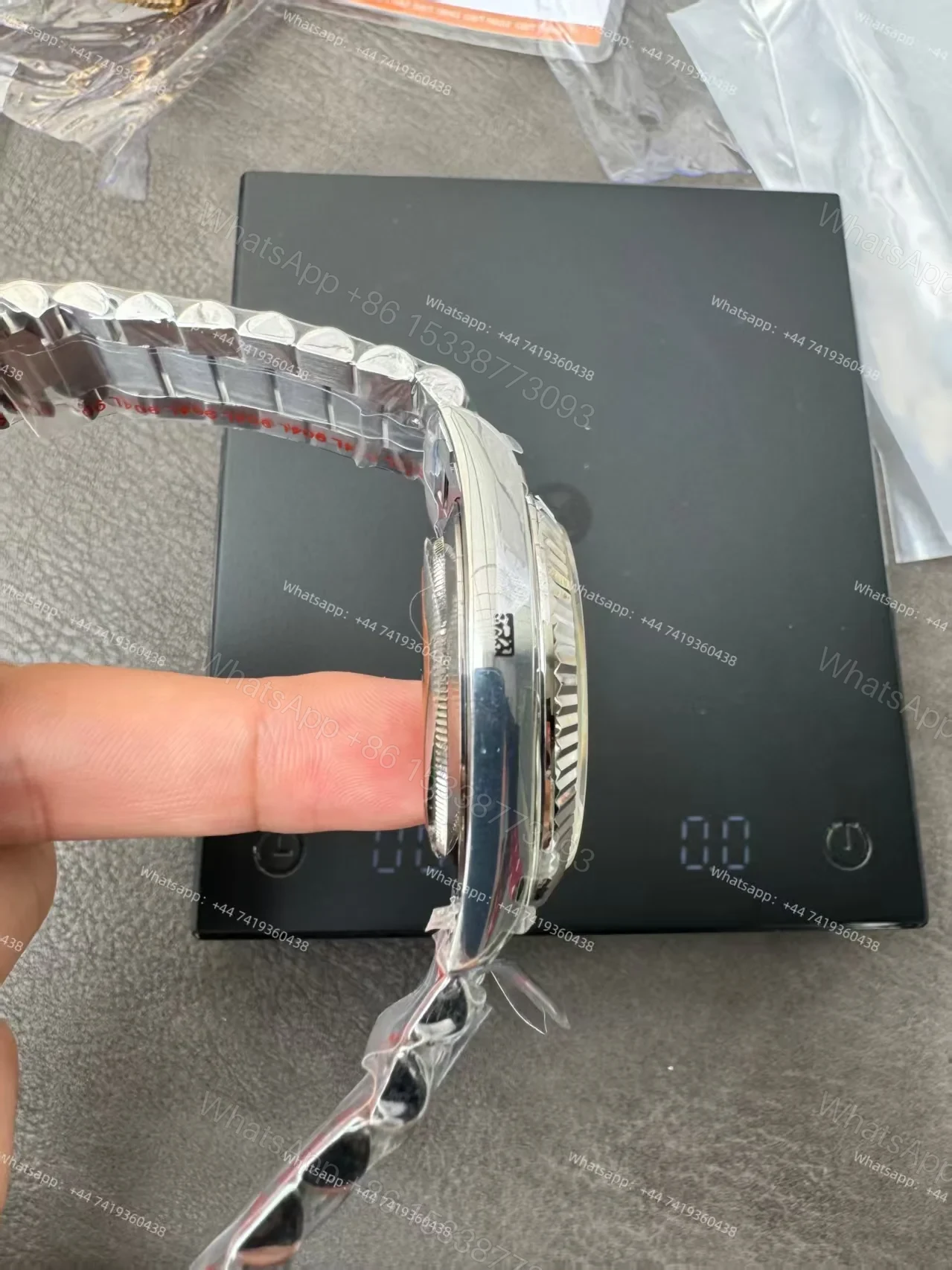 View 5 of Rolex Day-Date M228239-0055 1:1 Replica Meteorite Dial 40MM 3255 Movement Presidential Bracelet Super Clone Watch