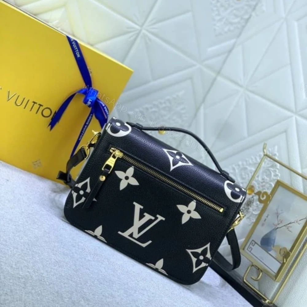 View 4 of Louis Vuitton Pochette Métis Bag Black 25Cm M45773