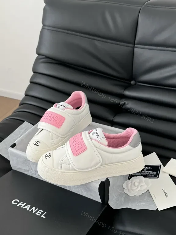 View 6 of Chanel-Inspired Kidsâ€TM Spark Step Sneakers: Luxe Everyday Glam
