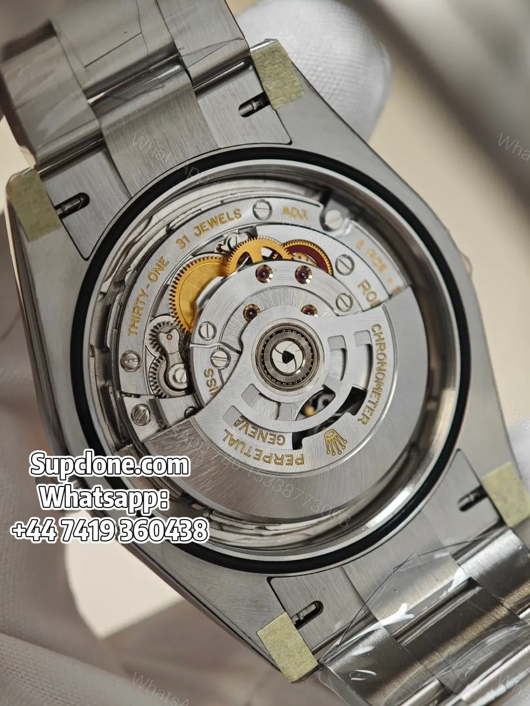 View 8 of Rolex Super Clone Oyster Perpetual M126000-0012 36mm Yellow Dial 3230 Movement