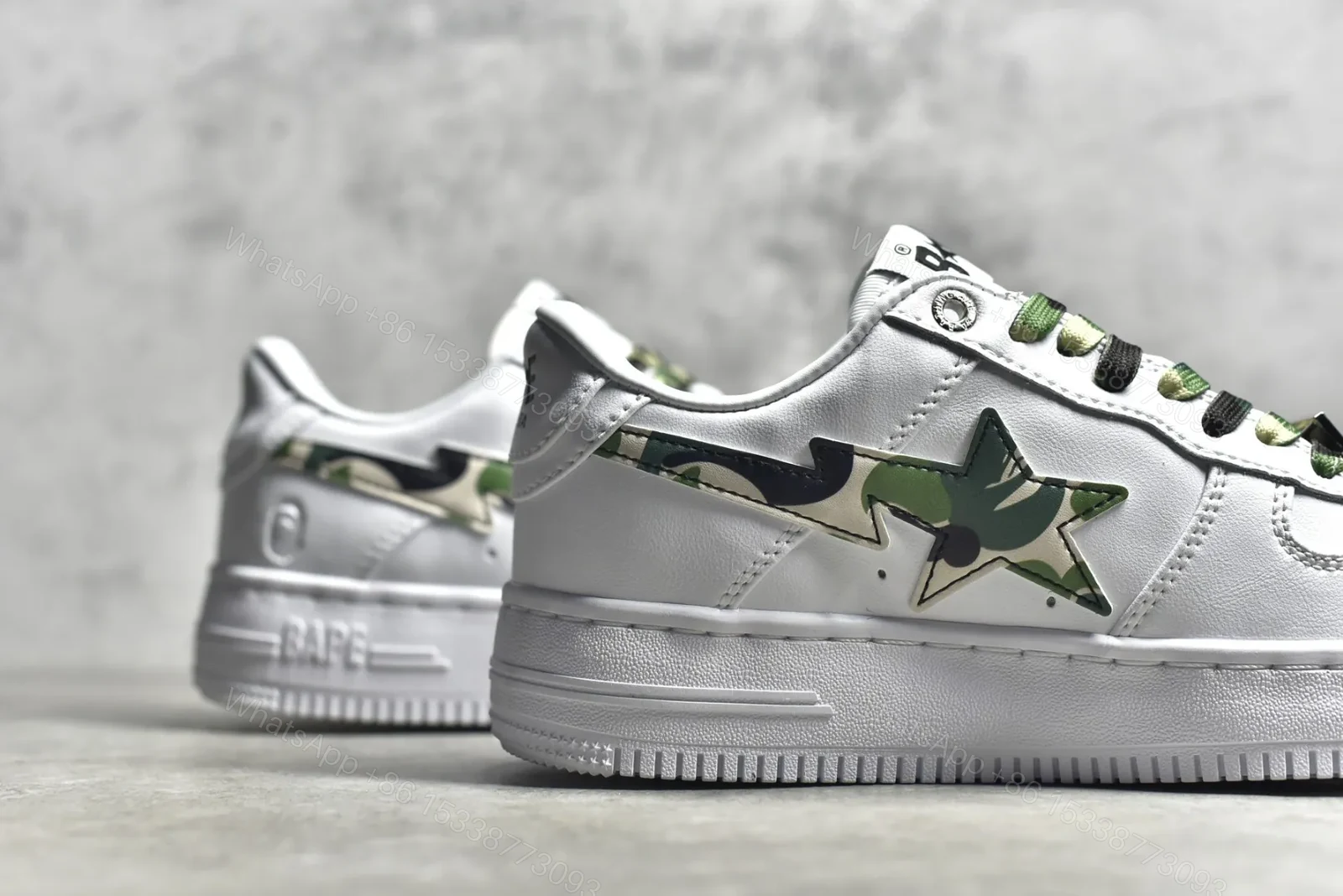 View 4 of BapeSta Green Camo Reps