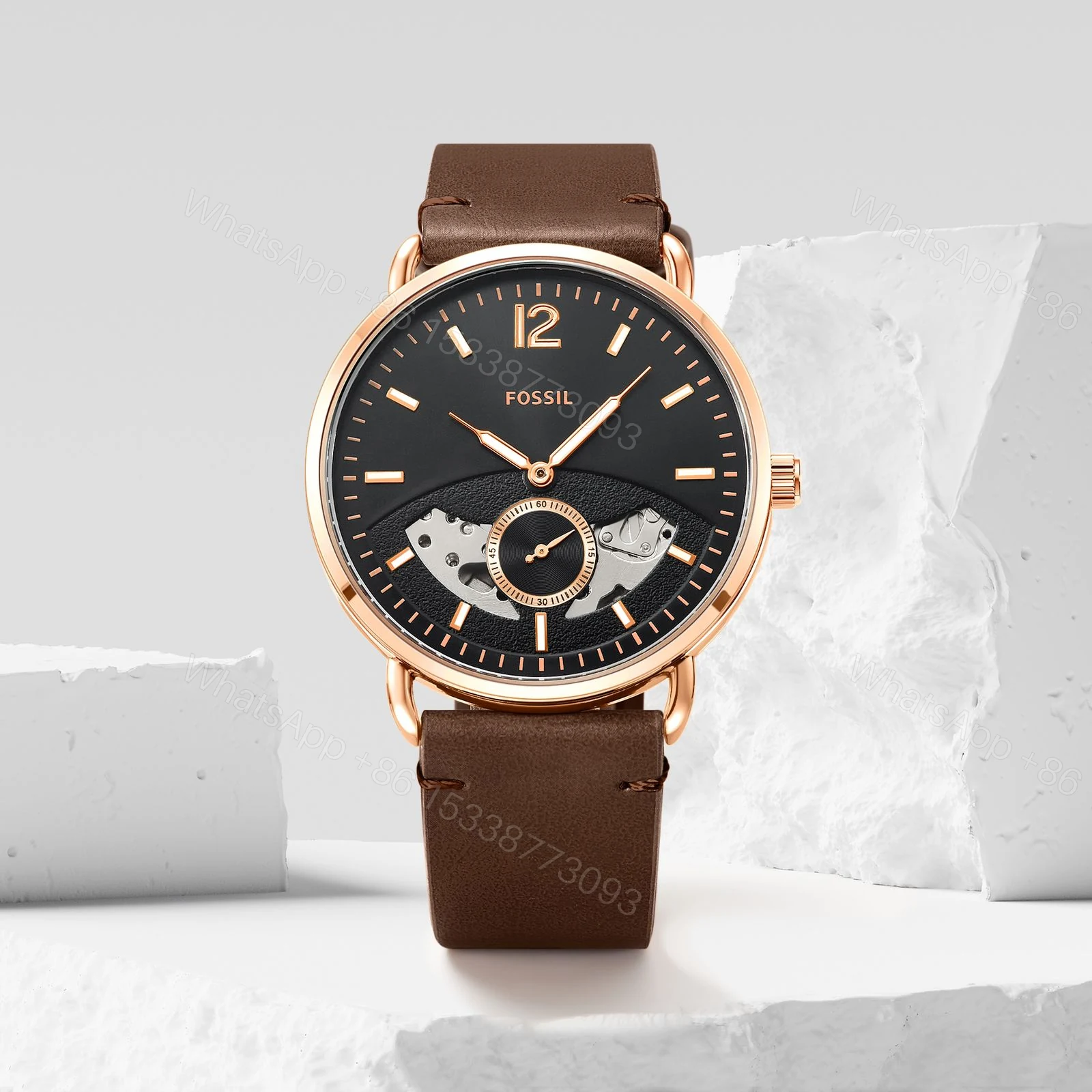 FIRST COPY Fossil commuter twist automatic watch — view 1