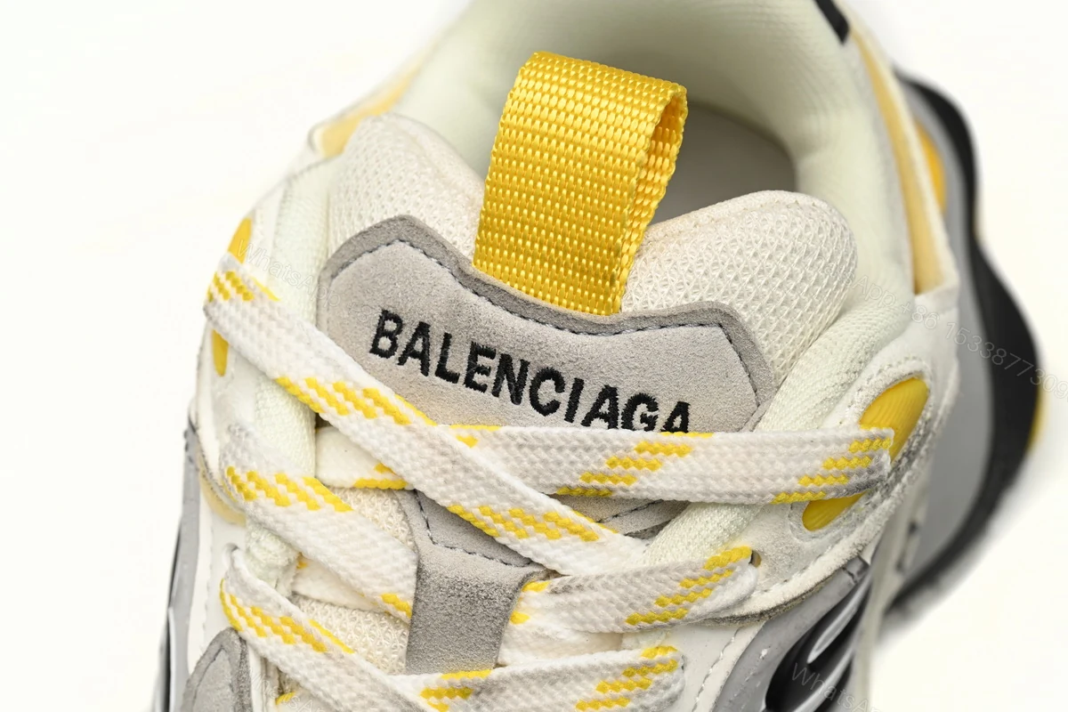 View 7 of Balenciaga CARGO Sneaker White yellow silver 784339-W2MV1-1170