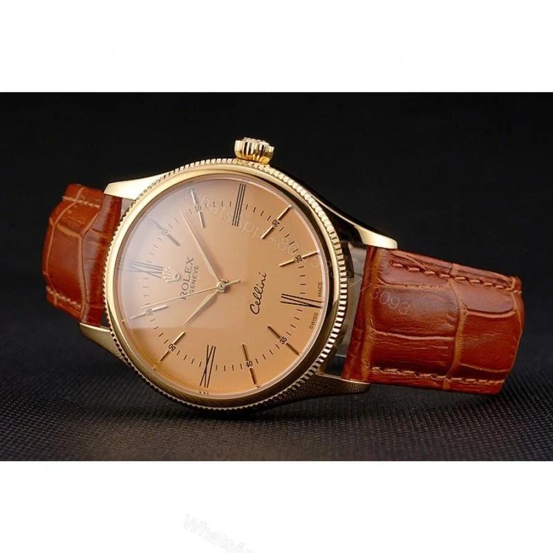 View 4 of Superclone Rolex Cellini Gold Dial REP016798