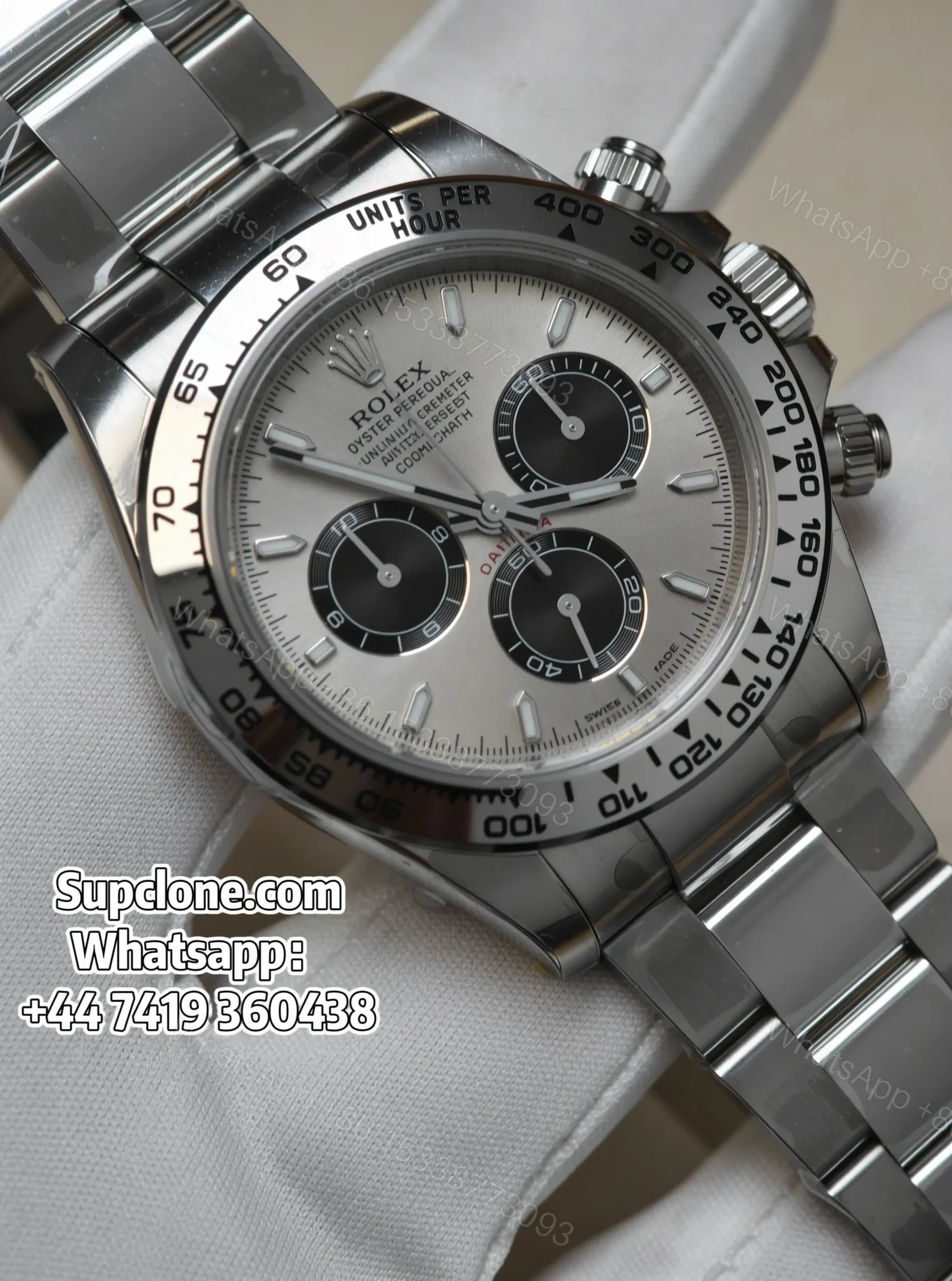 View 3 of Rolex Super Clone Daytona M126509-0003 Silver Dial 4131 Movement