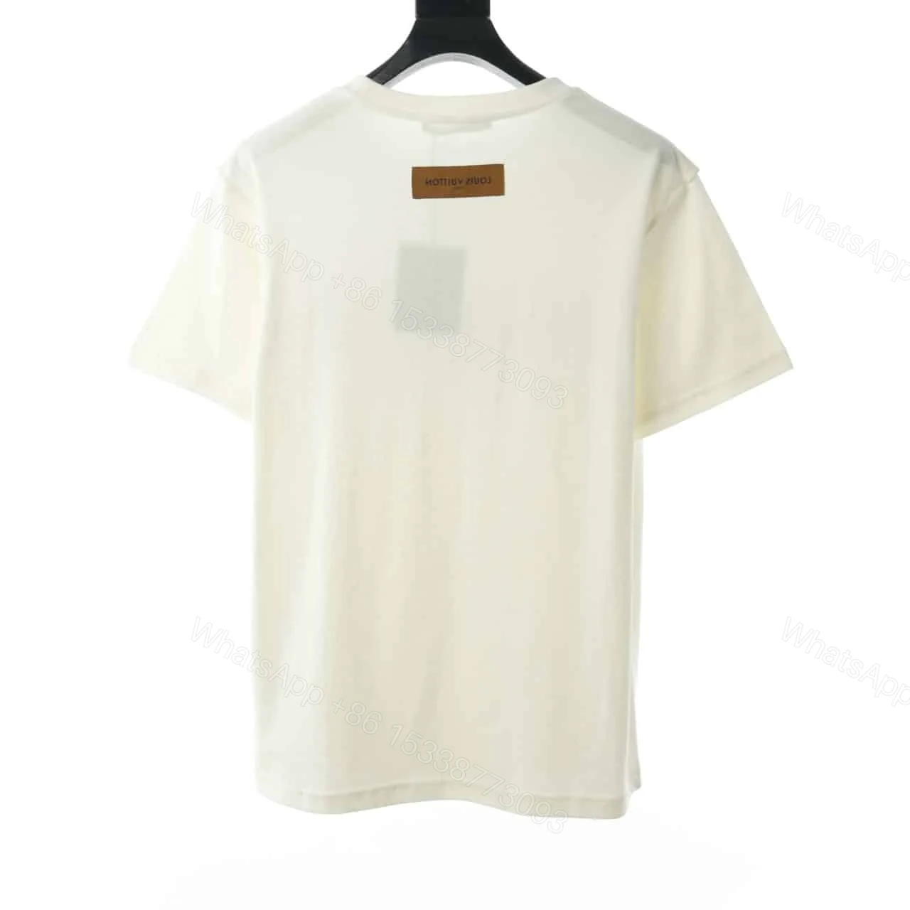 View 2 of LOUIS VUITTON SIGNATURE EMBROIDERED LOGO T-SHIRT