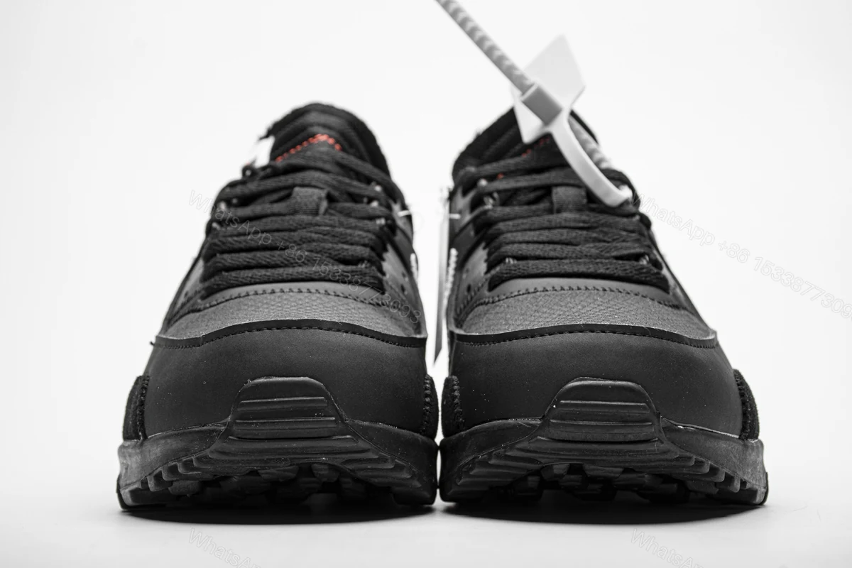 View 5 of Off-White x Nike Air Max 90 “All Black” AA7293-001