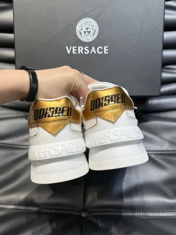View 8 of Versace-Inspired Chunky Trainers: Luxury Comfort Sneakers