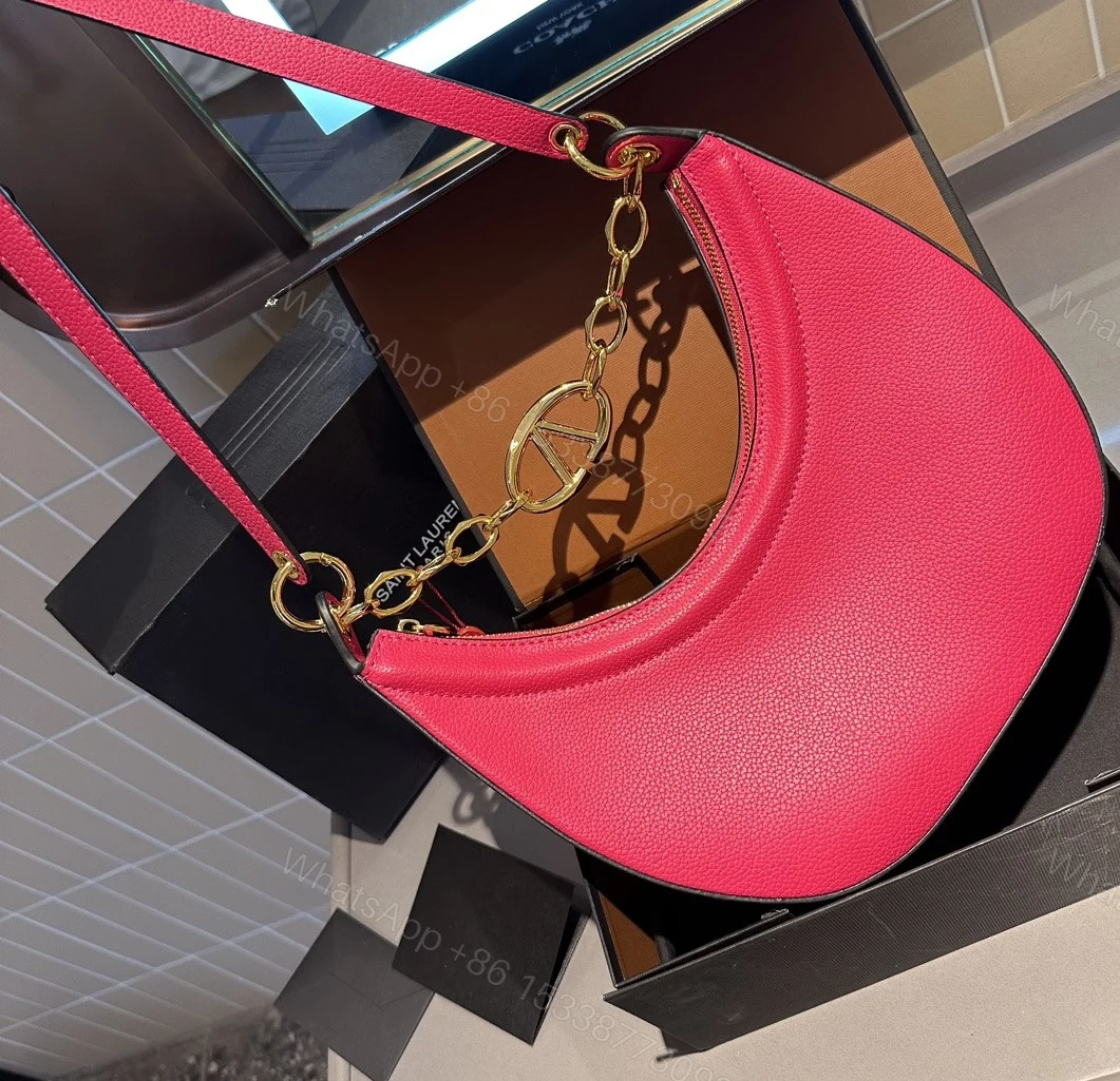 View 7 of VALENTINO GARAVANI SMALL V LOGO GATE TOP HANDLE BAG PINK 24CM