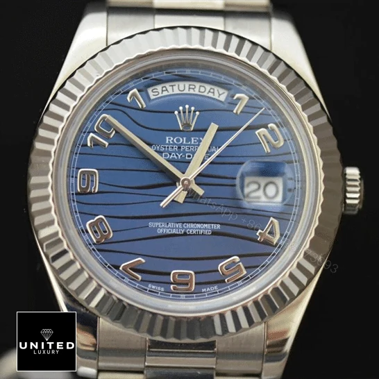 View 7 of Rolex Day-Date Yellow Gold Champagne Dial 228238 Oyster Replica