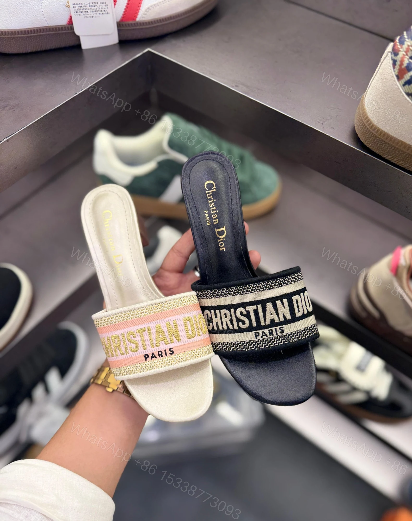 View 9 of First Copy Christian Dior Block Heels
