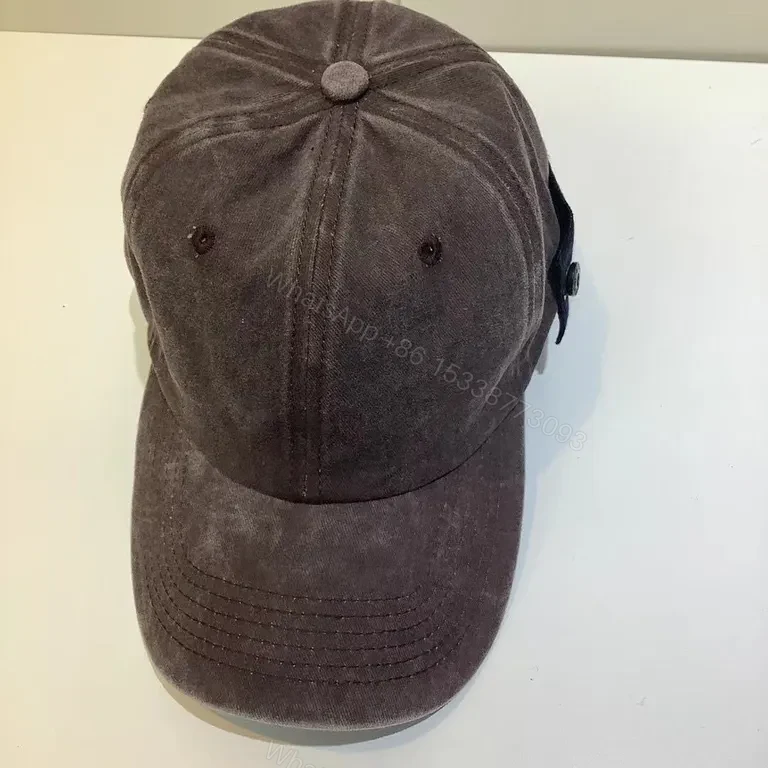 View 5 of Iconic Compass Patch Cap: Luxury Cotton Twill, Adjustable