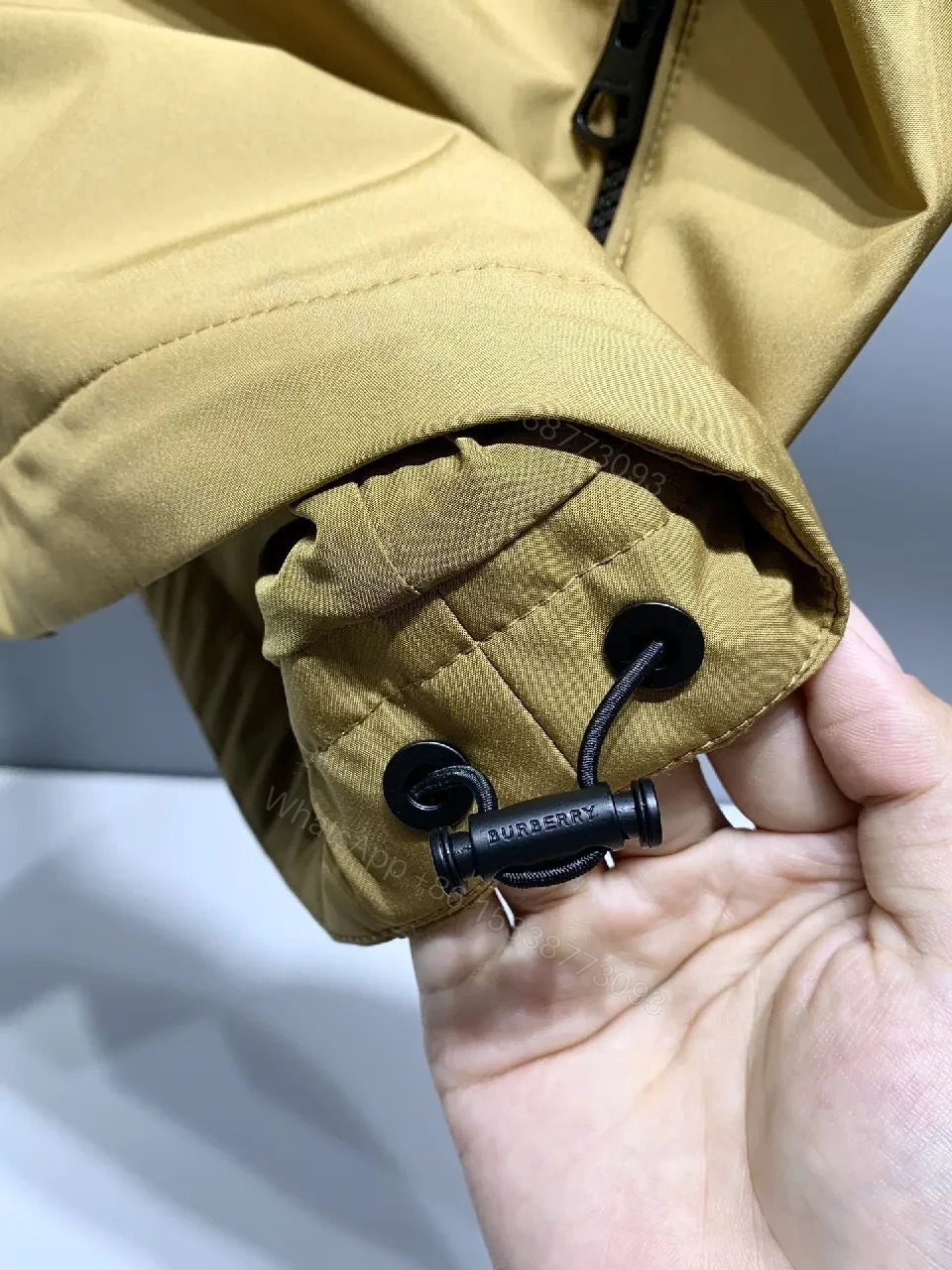 View 8 of Compact Camel Weatherproof Jacket with Clean Lines, Lightweight Comfort