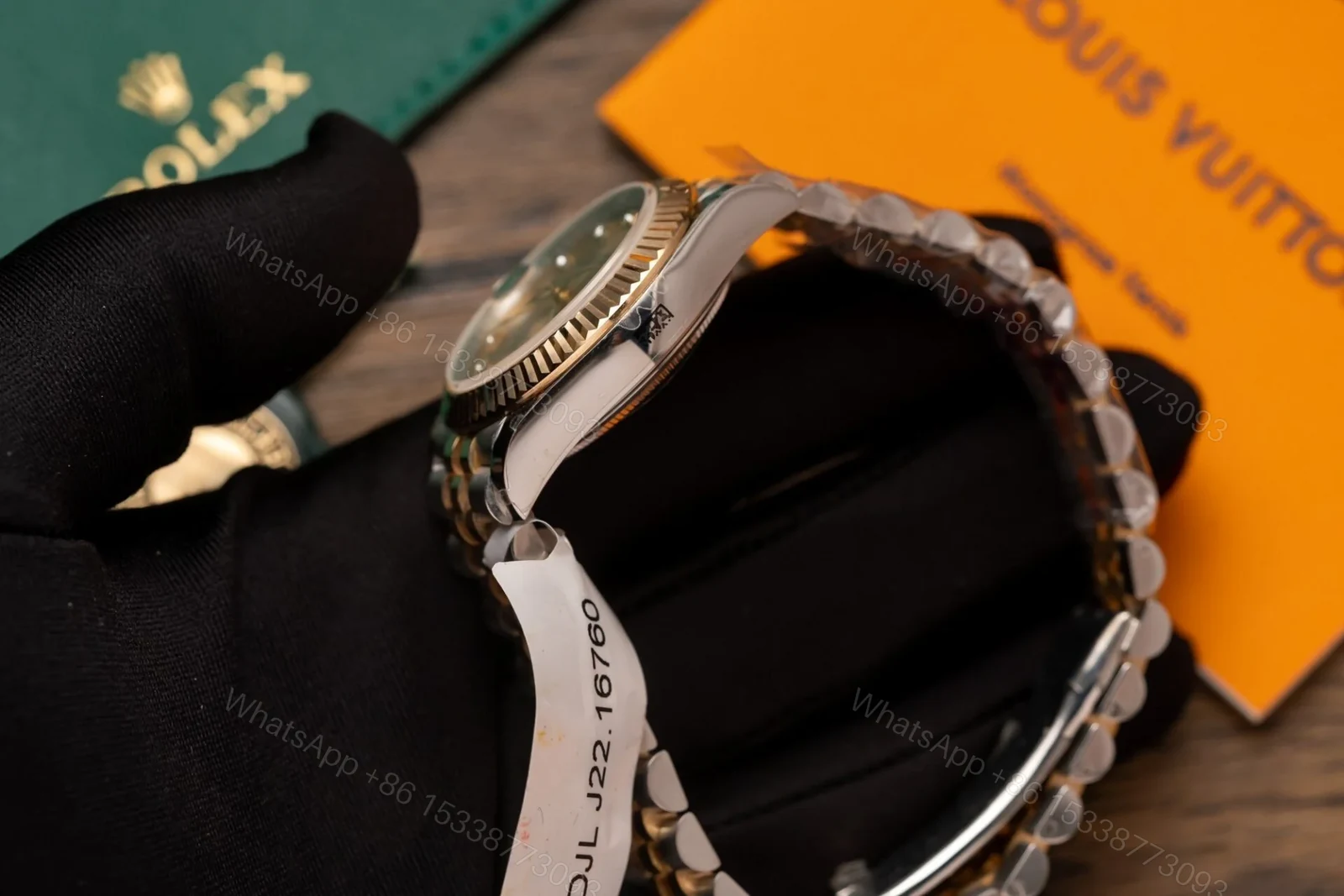 View 6 of Rolex Datejust Black Diamond Dial 126231-0019 36 mm