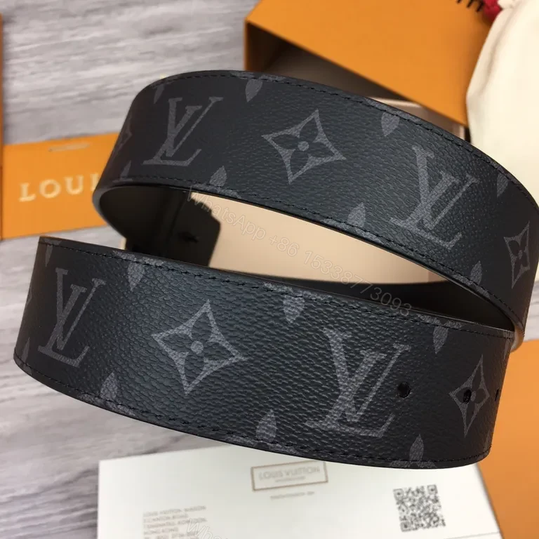 View 6 of Iconic Monogram Belt: Everyday Sophistication in Black