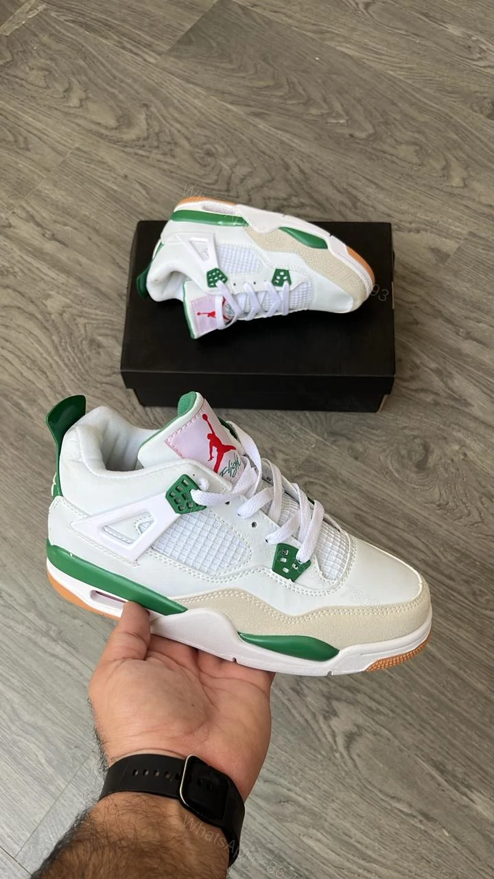 View 3 of First Copy Air Jordan 4 Premium Sneakers