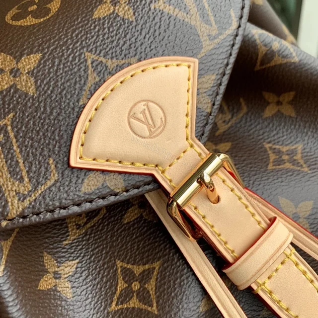 View 5 of Louis Vuitton Montsouris PM backpack in Monogram coated canvas
