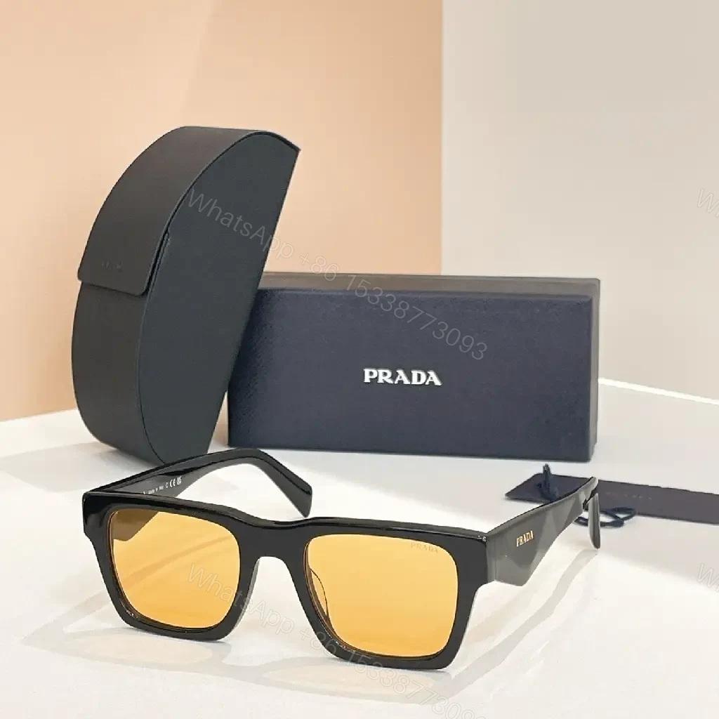 View 4 of Modern Black Acetate Sunglasses with Polarized UV Protection