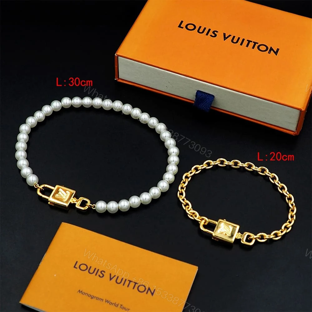 View 7 of LV Pearlock Necklace