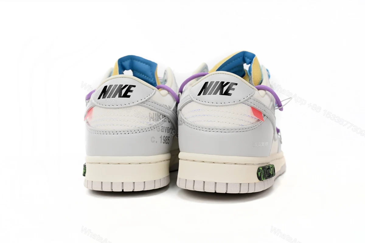 View 9 of OFF WHITE x Nike Dunk SB Low The 50 NO.47 DM1602-125