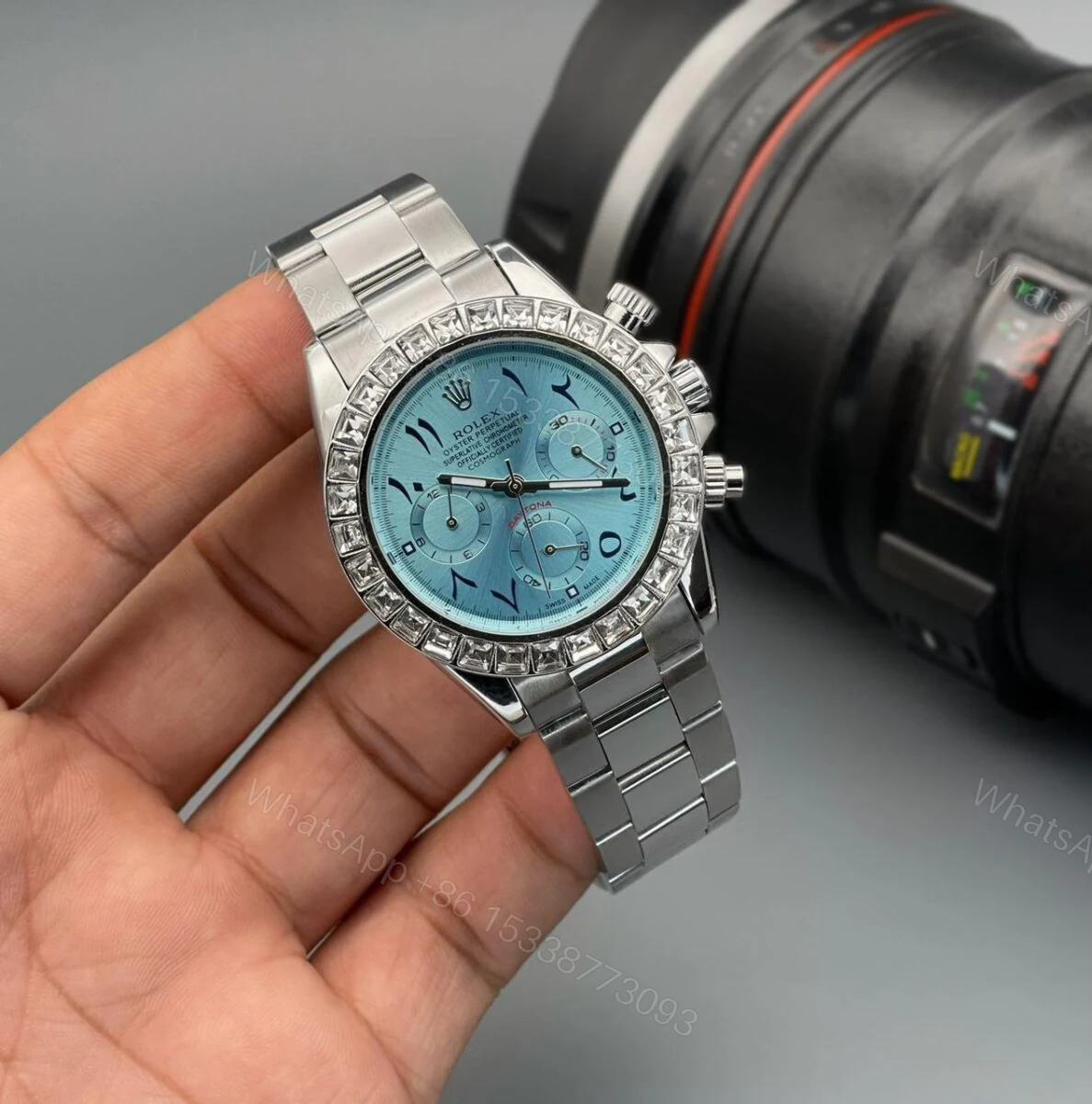 Rolex Daytona Ice Blue 42mm Quartz Chronograph — view 1