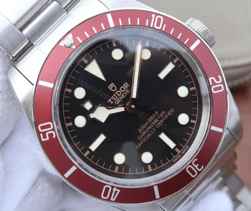 View 5 of Tudor Heritage Black Bay Replica Red Bezel M79230R-0012