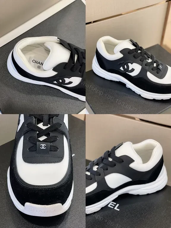 View 9 of Chanel-Influenced High-Top Sneaker: Luxury Comfort