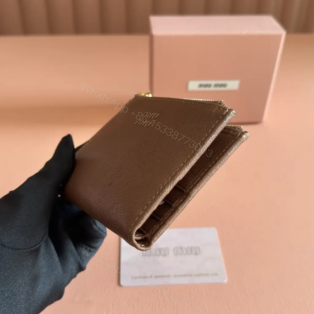 View 6 of Compact Leather Wallet — Minimalist Luxury, Signature Motif