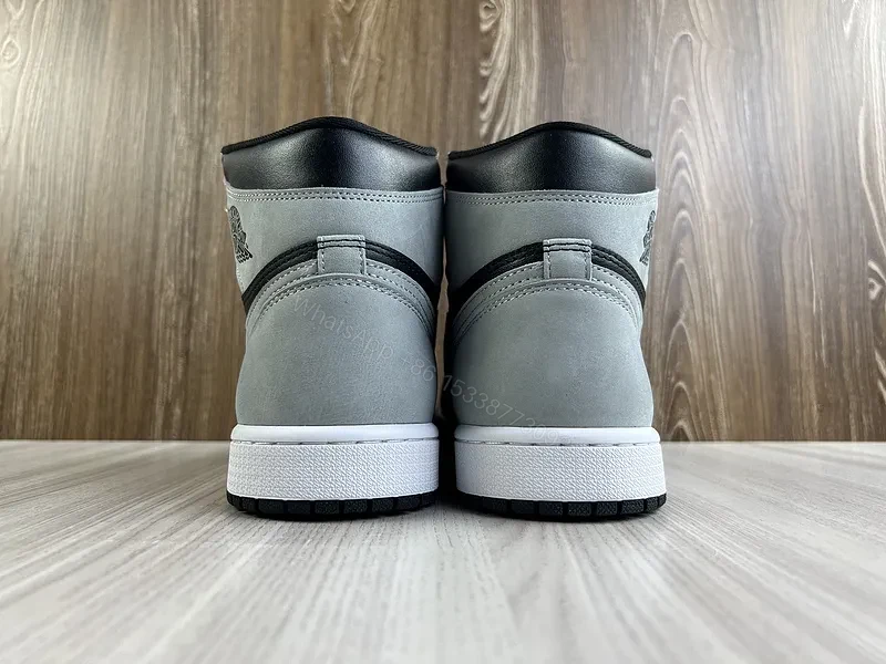View 3 of Midnight Charcoal Slate Air Jordan-Inspired High-Tops: Luxury Comfort