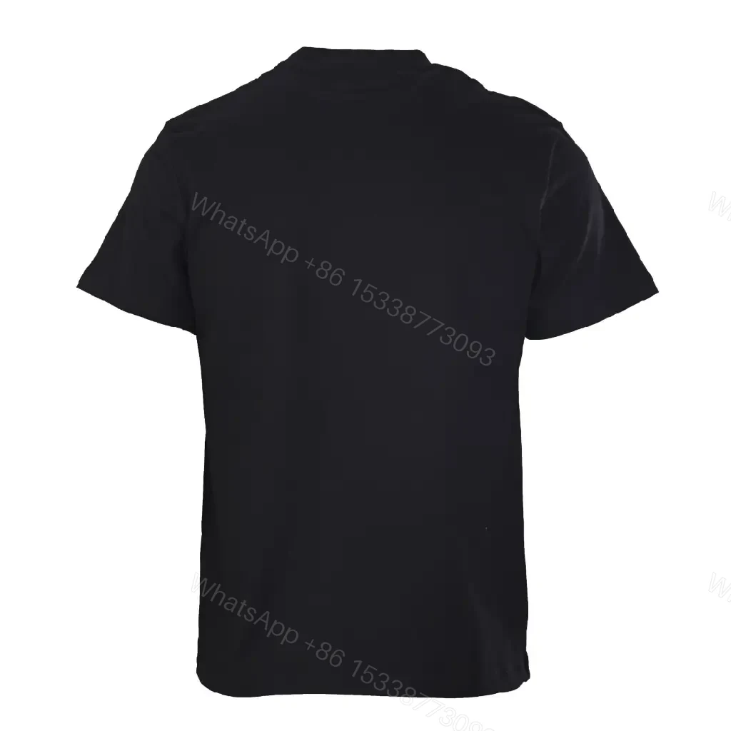 View 6 of Black Cotton T-shirt Large white horse-drawn carriage graphic CELINE PARIS T-shirt
