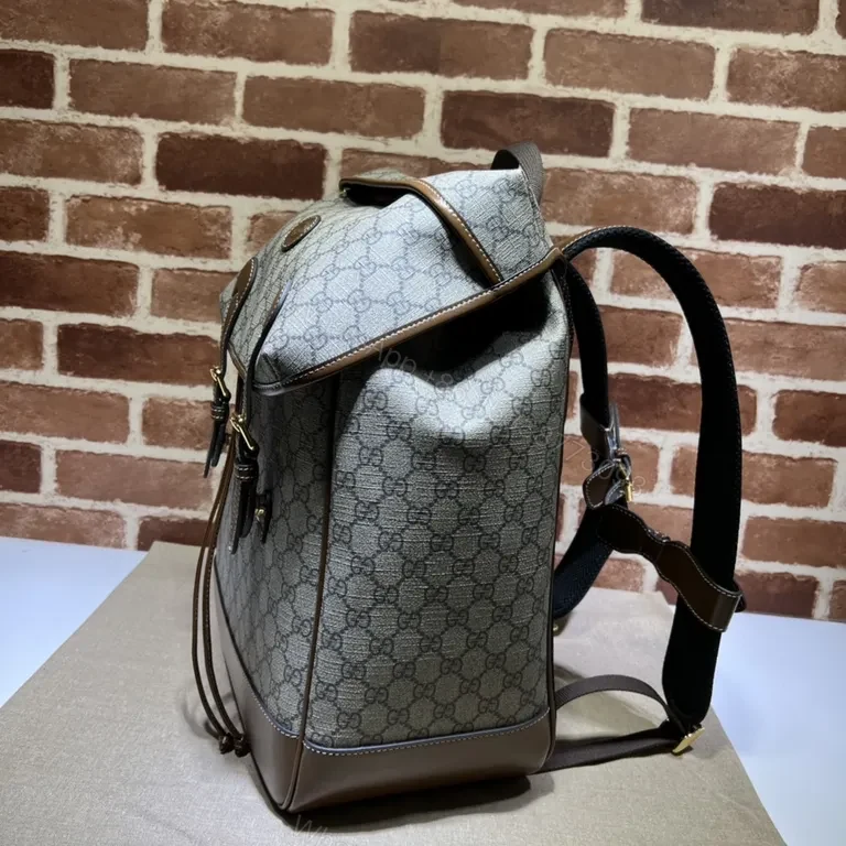 View 8 of Monogram GG Backpack: Refined Everyday Luxury Carryall