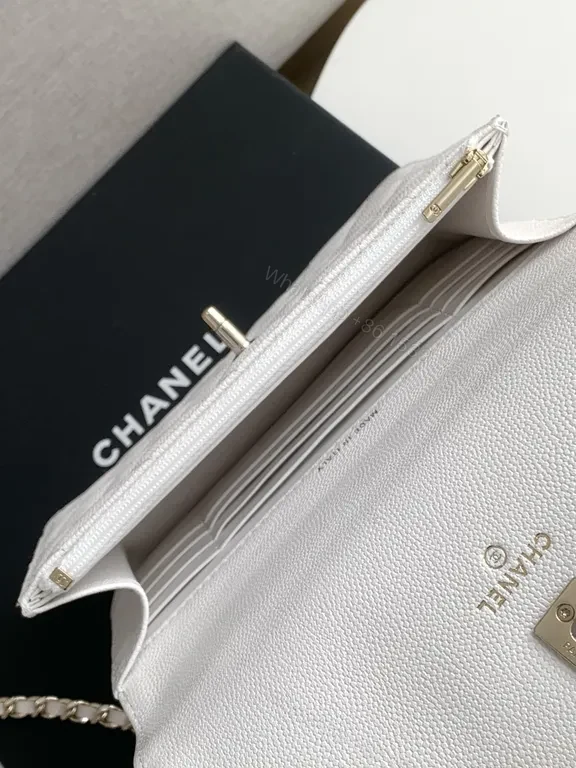 View 9 of Neutral Suede-Texture Quilted Mini Bag with Chain