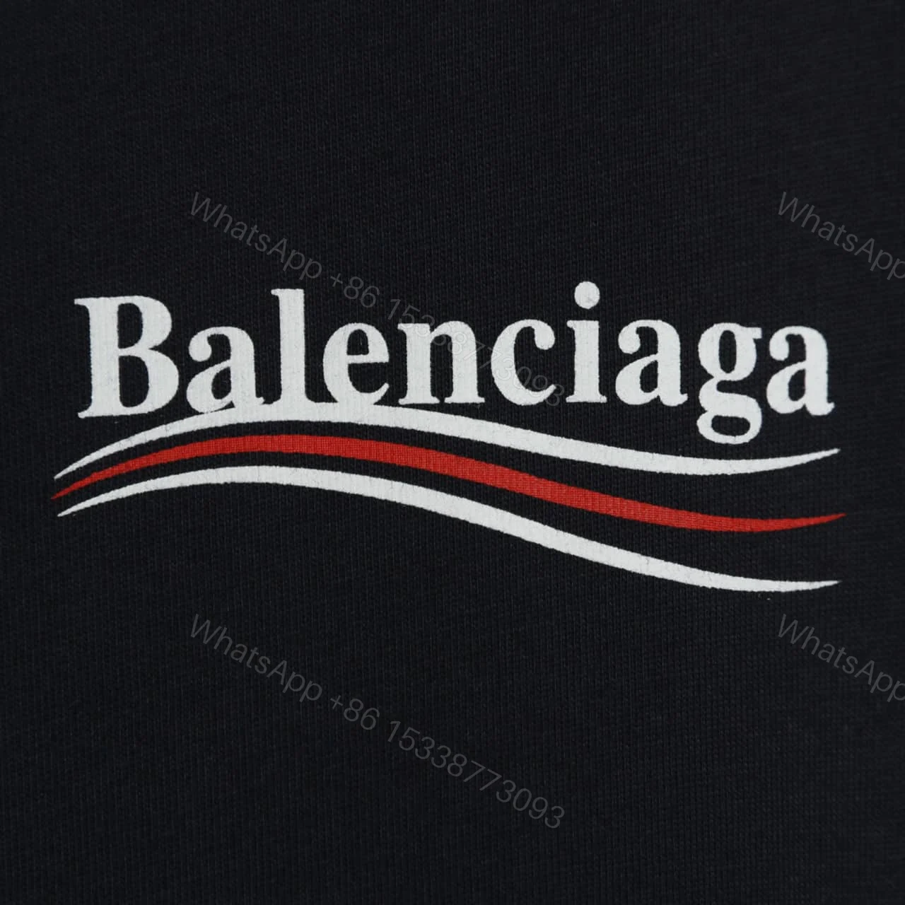 View 4 of BALENCIAGA CLASSIC NAVY COKE SHORT SLEEVE