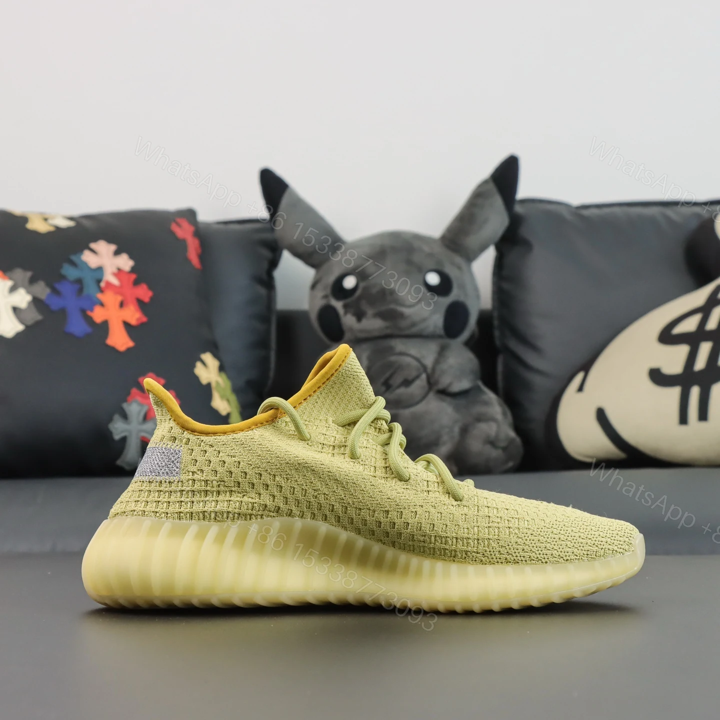 View 2 of YEEZY BOOST 350 V2 Linen Replicas