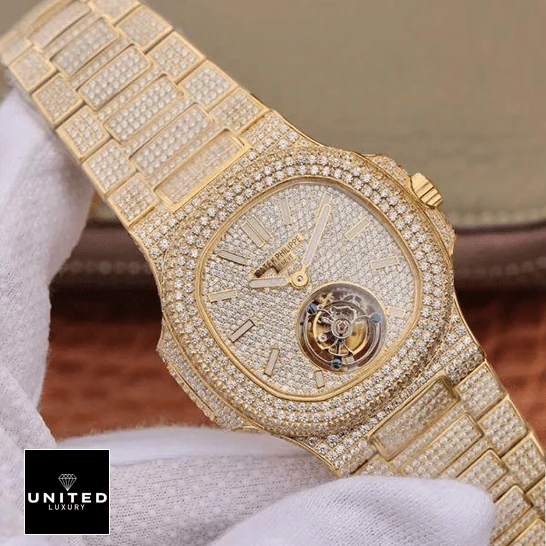 View 2 of Patek Philippe Nautilus 5711 Fully Yellow Gold Replica