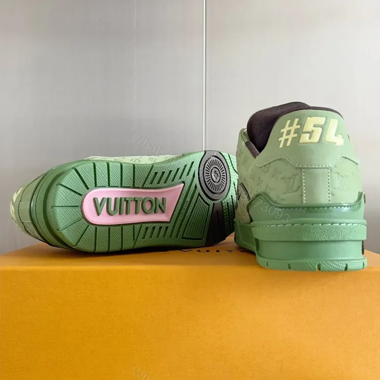 View 5 of Mint LV Terra-Luxe Sneakers - Luxe Casual High-Tops