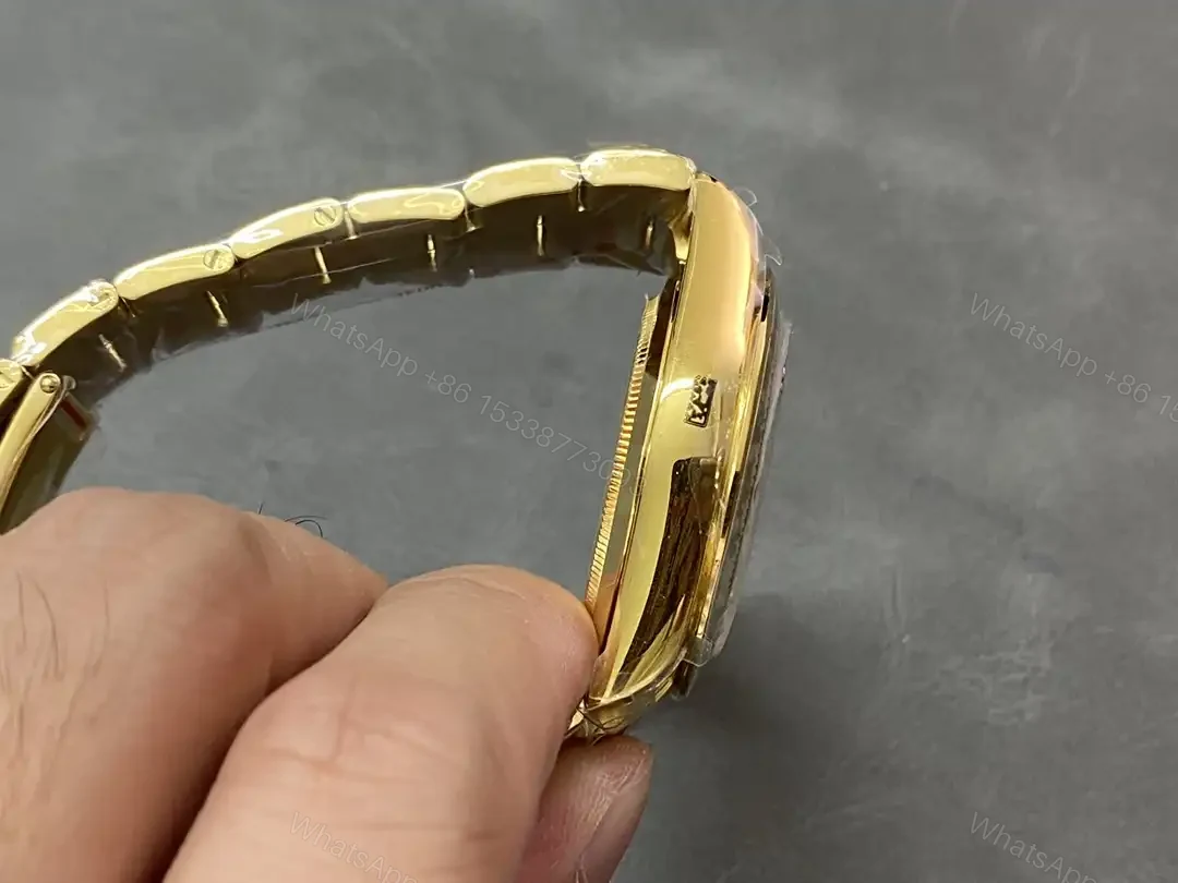 View 5 of Rolex Cosmograph Daytona Yellow Gold Black Dial Oyster Bracelet 40mm 116508-0009
