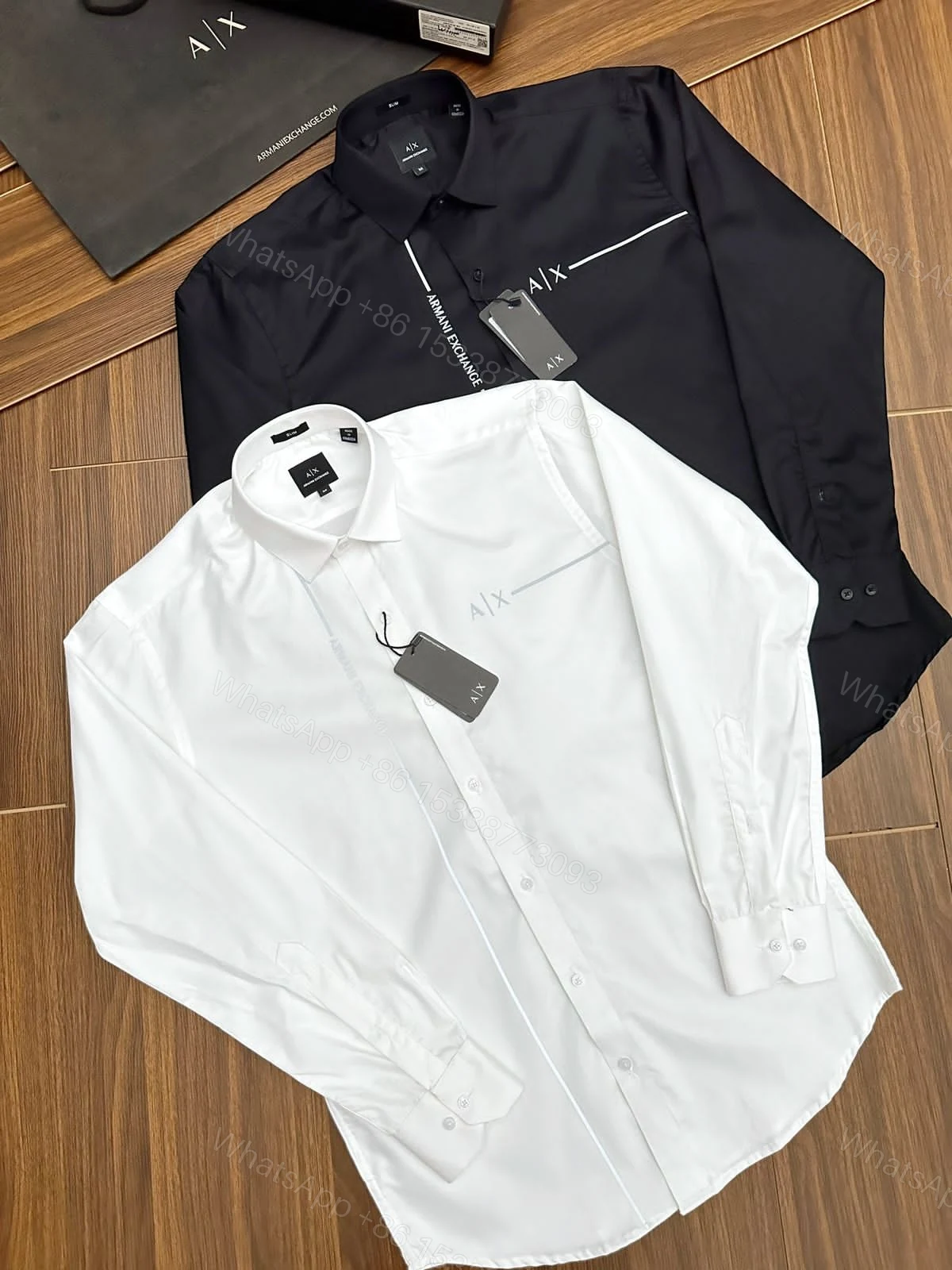 View 3 of BUY FIRST COPY ARMANI EXCHANGE SUMMER SHIRTS FOR MEN