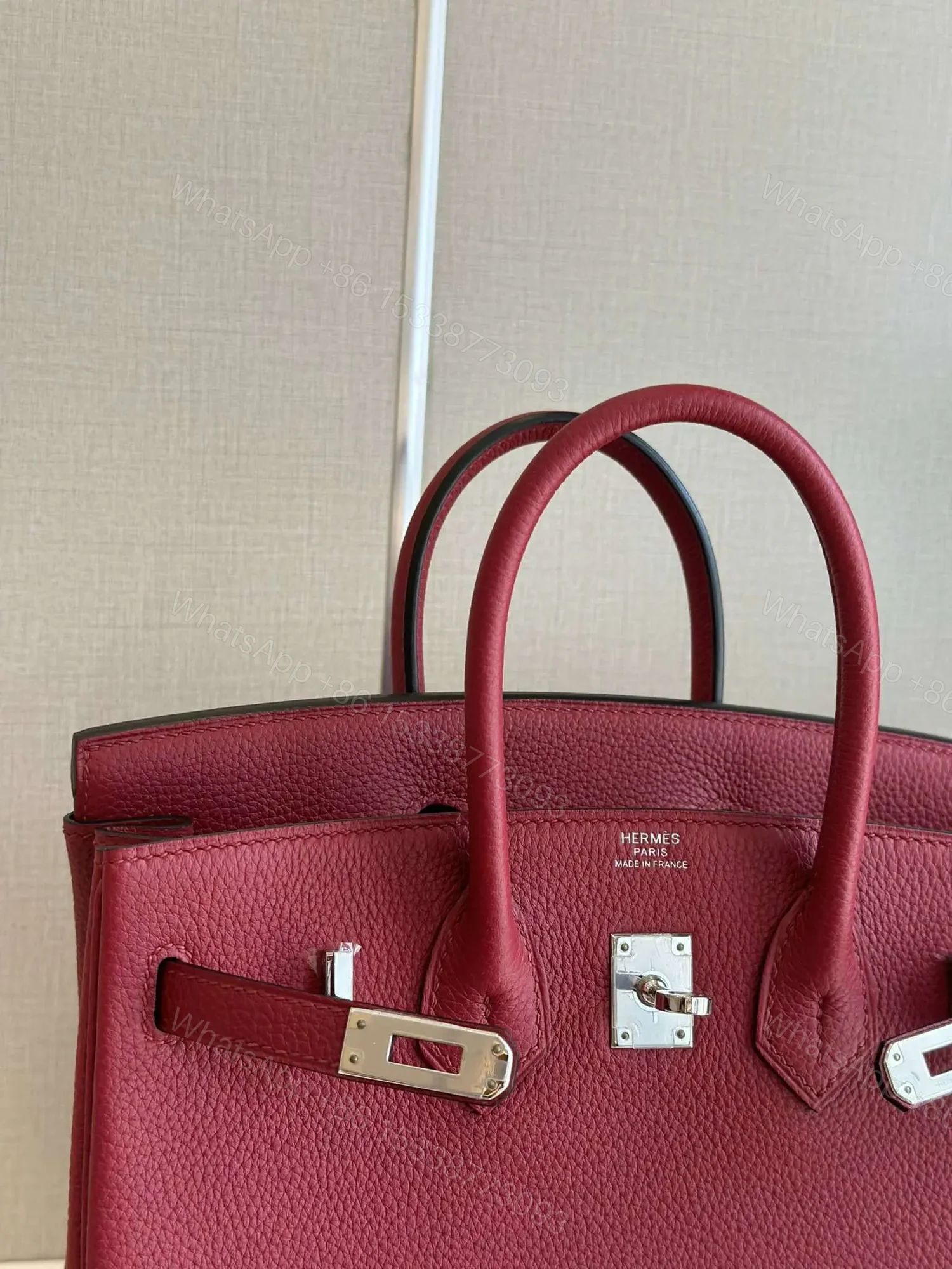 View 3 of HN PHW Da Togo Handbags Dark Red 25cm
