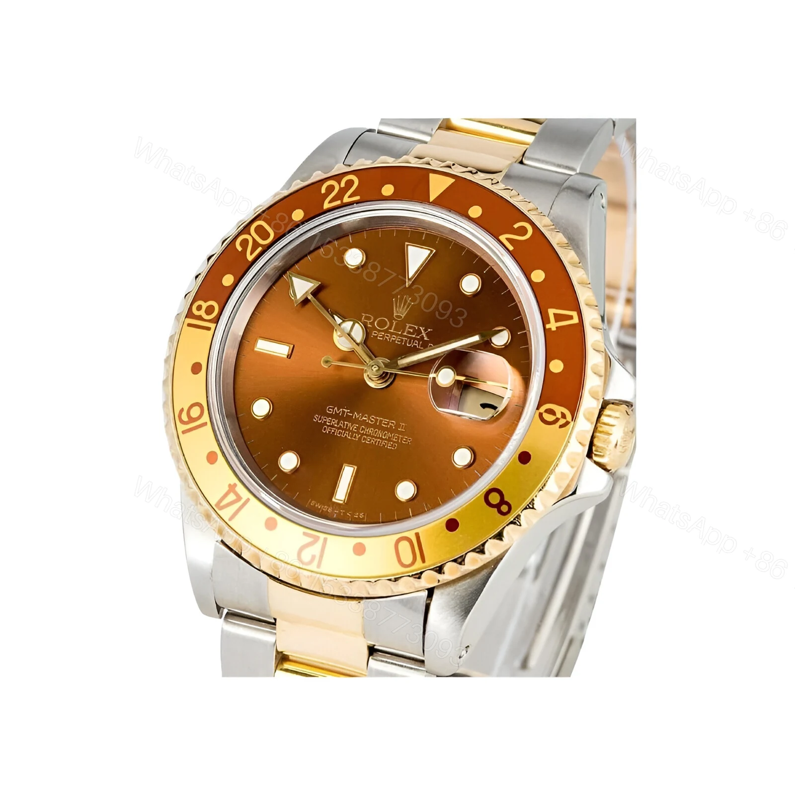 View 3 of Rolex Submariner Date 126613LN Two-Tone Dial Oyster Replica